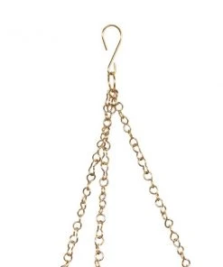 Grayson Lane 12-in W x 7-in H Gold Metal Hanging Wall Planter - 2-Pack 8 Grayson Lane 12-in W x 7-in H Gold Metal Hanging Wall Planter - 2-Pack -GRAYSON LANE shop 330941157 AlternateImage4 l