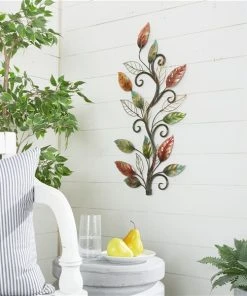 Grayson Lane 36-in H x 20-in W Traditional Floral Metal Wall Accent 7 Grayson Lane 36-in H x 20-in W Traditional Floral Metal Wall Accent -GRAYSON LANE shop 330941163 AlternateImage3 l