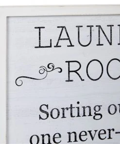 Grayson Lane 14.5-in H x 14.5-in W Farmhouse Wood Sign Wall Accent - Set of 2 -GRAYSON LANE shop 330941172 AlternateImage5 l