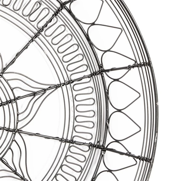 Grayson Lane 21.2-in H x 21.2-in W Eclectic Metal Wall Accent - Set of 3 4 Grayson Lane 21.2-in H x 21.2-in W Eclectic Metal Wall Accent - Set of 3 - Image 4