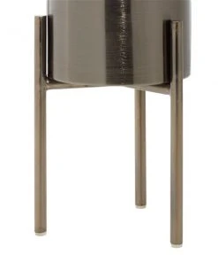 Grayson Lane 10-in W x 18-in H Black Metal Planter - 3-Pack -GRAYSON LANE shop 330941178 AlternateImage4 l