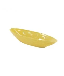 Grayson Lane 22-in W x 3-in H Yellow Ceramic Low Bowl Planter - 2-Pack -GRAYSON LANE shop 330941180 AlternateImage6 l
