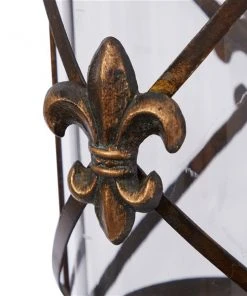 Grayson Lane 1 Candle Glass Sconce Candle Holder 4 Grayson Lane 1 Candle Glass Sconce Candle Holder -GRAYSON LANE shop 330941182 AlternateImage4 l