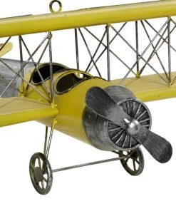 Grayson Lane 9-in H x 21-in W Vintage Metal Plane Wall Accent -GRAYSON LANE shop 330941186 AlternateImage5 l