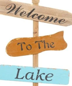 Grayson Lane 40-in H x 20-in W Coastal Wood Sign Wall Accent -GRAYSON LANE shop 330941195 AlternateImage5 l