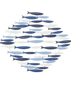 Grayson Lane 21.63-in H x 26.5-in W Coastal Metal Wall Accent