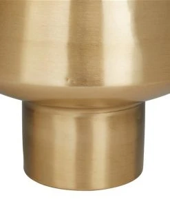 Grayson Lane 12.4-in W x 10.7-in H Gold Metal Planter - 2-Pack -GRAYSON LANE shop 330941198 AlternateImage3 l