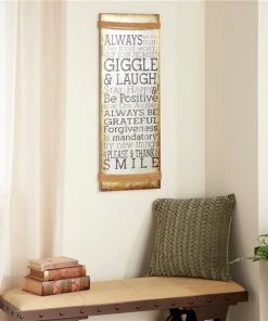 Grayson Lane 38-in H x 14-in W Farmhouse Motivational Metal Wall Accent -GRAYSON LANE shop 330941199 AlternateImage2 l