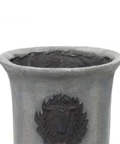 Grayson Lane 11-in W x 16-in H Grey Resin Planter -GRAYSON LANE shop 330941203 AlternateImage3 l