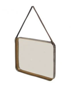 Grayson Lane 21-in L x 30-in W Rectangle Gold Framed Wall Mirror -GRAYSON LANE shop 330941206 AlternateImage5 l