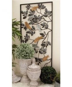 Grayson Lane 18-in H x 37-in W Birds Metal Wall Accent -GRAYSON LANE shop 330941208 AlternateImage3 l