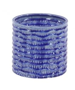Grayson Lane 9-in W x 9-in H Blue Porcelain Planter - 3-Pack 9 Grayson Lane 9-in W x 9-in H Blue Porcelain Planter - 3-Pack -GRAYSON LANE shop 330941209 AlternateImage6 l