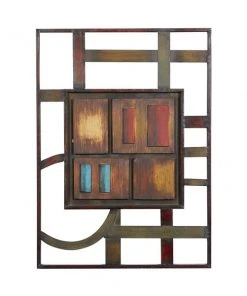 Grayson Lane 27-in H x 20-in W Abstract Metal Wall Accent