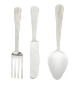 Grayson Lane 22.9-in H x 3.45-in W Kitchen Metal Wall Accent - Set of 3 -GRAYSON LANE shop 330941218 AlternateImage7 l