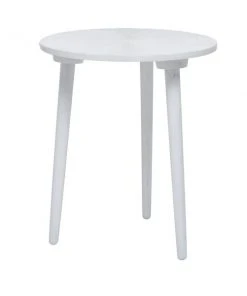 Grayson Lane White Wood Round End Table -GRAYSON LANE shop 330941219 AlternateImage5 l