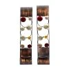 Grayson Lane Traditional 2 Candle Brown Metal Sconce Candle Holder - Set of 2