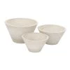 Grayson Lane 16-in W x 10-in H White Ceramic Planter - 3-Pack