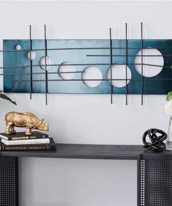 Grayson Lane 40.13-in H x 17-in W Contemporary Metal Wall Accent -GRAYSON LANE shop 330941252 AlternateImage2 l