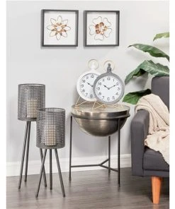 Grayson Lane 12-in H x 12-in W Floral Wood Wall Accent - Set of 2 2 Grayson Lane 12-in H x 12-in W Floral Wood Wall Accent - Set of 2 -GRAYSON LANE shop 330941253 AlternateImage3 l