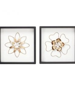 Grayson Lane 12-in H x 12-in W Floral Wood Wall Accent - Set of 2 3 Grayson Lane 12-in H x 12-in W Floral Wood Wall Accent - Set of 2 -GRAYSON LANE shop 330941253 AlternateImage7 l