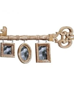 Grayson Lane 14-in x 33-in Brown Wood Vintage Wall-Mounted Photo Frame