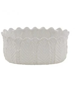 Grayson Lane 16-in W x 6-in H White Stone Low Bowl Planter - 3-Pack -GRAYSON LANE shop 330941256 AlternateImage5 l