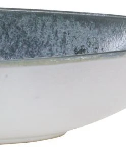 Grayson Lane 22-in W x 3-in H Green Porcelain Low Bowl Planter - 2-Pack -GRAYSON LANE shop 330941264 AlternateImage3 l