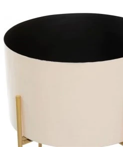 Grayson Lane 10.10-in W x 12.15-in H Peach Metal Planter - 2-Pack -GRAYSON LANE shop 330941276 AlternateImage4 l