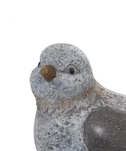 Grayson Lane 10-in x 13-in Grey Polystone Country Bird Garden Sculptures - Set of 2 -GRAYSON LANE shop 330941277 AlternateImage3 l