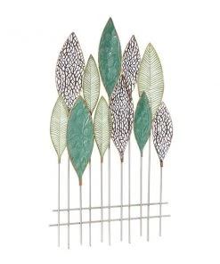 Grayson Lane 33.15-in H x 21-in W Metal Leaves Wall Accent -GRAYSON LANE shop 330941282 AlternateImage7 l