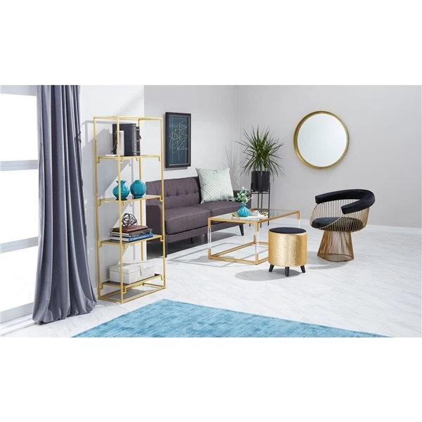 Grayson Lane 12-in W x 36-in H Black Metal Planter 5 Grayson Lane 12-in W x 36-in H Black Metal Planter - Image 5