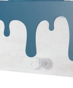 Grayson Lane Blue/White Beach Wood Decorative 4 Shaker Peg - Set of 1 -GRAYSON LANE shop 330941289 AlternateImage4 l