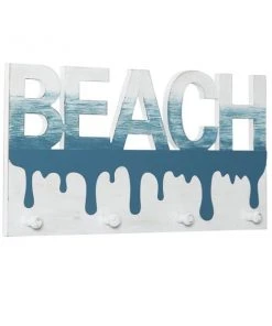 Grayson Lane Blue/White Beach Wood Decorative 4 Shaker Peg - Set of 1 -GRAYSON LANE shop 330941289 AlternateImage5 l