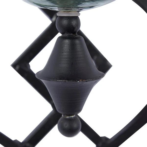 Grayson Lane 1 Candle Black Metal Sconce Candle Holder 3 Grayson Lane 1 Candle Black Metal Sconce Candle Holder - Image 3