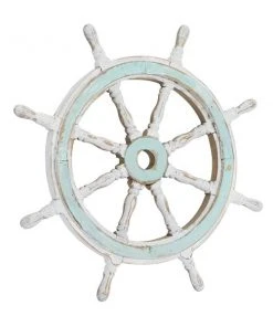 Grayson Lane 24-in H x 24-in W Coastal Wood Ship Wheel Wall Accent 8 Grayson Lane 24-in H x 24-in W Coastal Wood Ship Wheel Wall Accent -GRAYSON LANE shop 330941308 AlternateImage7 l