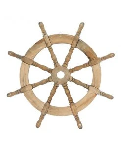 Grayson Lane 24-in H x 24-in W Coastal Wood Ship Wheel Wall Accent 9 Grayson Lane 24-in H x 24-in W Coastal Wood Ship Wheel Wall Accent -GRAYSON LANE shop 330941308 AlternateImage8 l