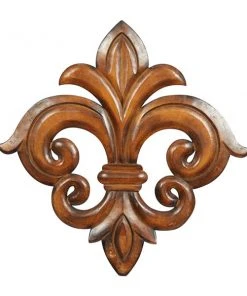 Grayson Lane 24-in H x 24-in W Ornamental Brown Wood Wall Accent