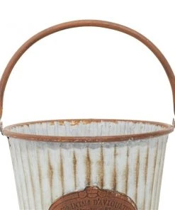 Grayson Lane 12-in W x 20-in H Silver Metal Planter - 3-Pack -GRAYSON LANE shop 330941320 AlternateImage3 l