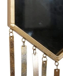 Grayson Lane Irregular Gold Framed Wall Mirror - Set of 3 -GRAYSON LANE shop 330941321 AlternateImage4 l