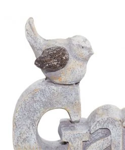 Grayson Lane 15-in x 26-in White Polystone Country Garden Sculpture -GRAYSON LANE shop 330941324 AlternateImage4 l