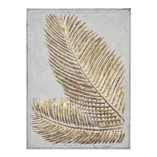 Grayson Lane 30.5-in H x 23-in W Contemporary Iron Leaves Wall Accent 1 Grayson Lane 30.5-in H x 23-in W Contemporary Iron Leaves Wall Accent