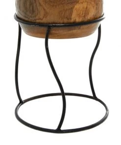 Grayson Lane 5.50-in W x 9.35-in H Brown Metal Planter - 3-Pack -GRAYSON LANE shop 330941344 AlternateImage3 l