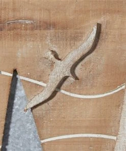 Grayson Lane 15-in H x 32-in W Sailboat Wood Wall Accent 2 Grayson Lane 15-in H x 32-in W Sailboat Wood Wall Accent -GRAYSON LANE shop 330941358 AlternateImage5 l