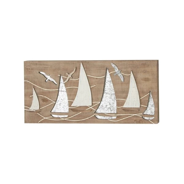 330941358_AlternateImage7_l.jpg Grayson Lane 15-in H x 32-in W Sailboat Wood Wall Accent -GRAYSON LANE shop 330941358 AlternateImage7 l
