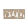 Grayson Lane 15-in H x 32-in W Sailboat Wood Wall Accent