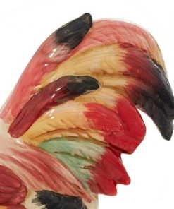 Grayson Lane 9-in x 15-in Red Ceramic Farmhouse Rooster Garden Sculpture -GRAYSON LANE shop 330941362 AlternateImage4 l