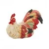 Grayson Lane 9-in x 15-in Red Ceramic Farmhouse Rooster Garden Sculpture