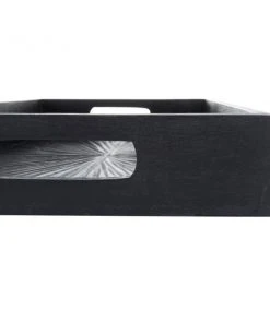 Grayson Lane Black Rectangle Serving Trays - Set of 3 -GRAYSON LANE shop 330941364 AlternateImage2 l