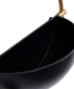Grayson Lane 15.50-in W x 14.75-in H Black Metal Hanging Wall Planter - 3-Pack -GRAYSON LANE shop 330941368 AlternateImage4 l