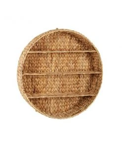 Grayson Lane 24-in L x 24-in H x 24-in D Seagrass Shelf